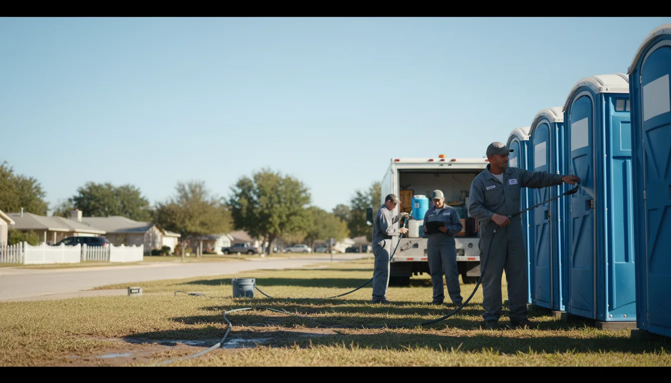 Long-Term Portable Toilet Rental in Hillsboro, AL near me